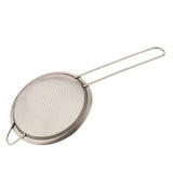 Max Stainless Steel Wire Fine Mesh Oil Strainer Flour Sifter Sieve Colander 10cm