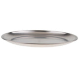 Max stainless steel shallow dish barbecue plate fruit plate dinner plate 26cm