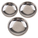 Max Stainless Steel Double Wall Seasoning Dish Sauce Vinegar Dipping Bowl 9cm