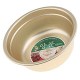 Max Korean Style Yellow Aluminum Mixing Bowl Korean Style Nesting Bowl 18cm