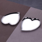 Max Stainless Steel Fruit Tray Desktop Storage Tray Hotel Serving Tray Heart