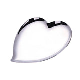 Max Stainless Steel Fruit Tray Desktop Storage Tray Hotel Serving Tray Heart