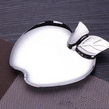 Max Stainless Steel Fruit Tray Desktop Storage Tray Hotel Serving Tray Apple