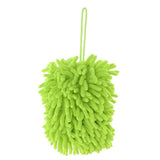 Maxbell  Microfiber Hanging Towels Drying Wash Buffing Polishing Towel Cloth green