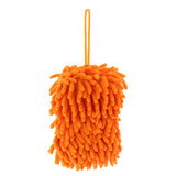 Max Microfiber Hanging Towels Drying Wash Buffing Polishing Towel Cloth orange