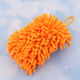 Max Microfiber Hanging Towels Drying Wash Buffing Polishing Towel Cloth orange