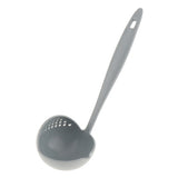 Max 2 In 1 Wheat Straw Soup Spoon With Filter Long Handle Colander Skimmer Blue