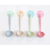 Max 2 In 1 Wheat Straw Soup Spoon With Filter Long Handle Colander Skimmer Pink