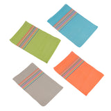 Max European Style Heat-resistant PVC Table Placemats Anti-skid Mat Blue