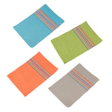 Max European Style Heat-resistant PVC Table Placemats Anti-skid Mat Blue