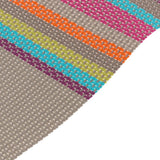 Max European Style Heat-resistant PVC Table Placemats Anti-skid Mat Gray
