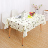 Max PVC Tablecloth Large Rectangle Dinner Table Cove Protector Teatime