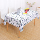 Max PVC Tablecloth Large Rectangle Dinner Table Cove Protector Trees