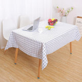Max PVC Tablecloth Large Rectangle Dinner Table Cove Protector White