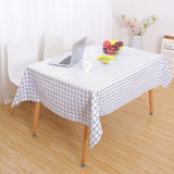 Max PVC Tablecloth Large Rectangle Dinner Table Cove Protector White