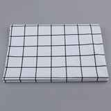 Max PVC Tablecloth Large Rectangle Dinner Table Cove Protector White