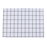 Max PVC Tablecloth Large Rectangle Dinner Table Cove Protector White
