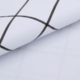 Max PVC Tablecloth Large Rectangle Dinner Table Cove Protector White