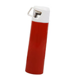 Max 500ml Stainless steel vacuum flask portable water Bottle Bottle Red white cover