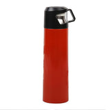 Max 500ml Stainless steel vacuum flask portable water Bottle  Red black cover