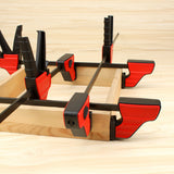Max Heavy Duty F Clamp Woodworking Quick Grip Plastic Grip Wood Clamp 4-inch