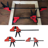 Max Heavy Duty F Clamp Woodworking Quick Grip Plastic Grip Wood Clamp 4-inch