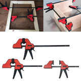 Max Heavy Duty F Clamp Woodworking Quick Grip Plastic Grip Wood Clamp 4-inch