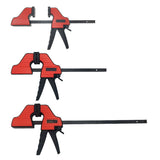 Max Heavy Duty F Clamp Woodworking Quick Grip Plastic Grip Wood Clamp 4-inch