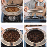 Max Large Handle Stainless Steel Coffee Beans Roaster