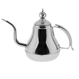 Max Gooseneck Coffee Kettle Stainless Steel Pour Over Tea Kettle 1.2L Silver