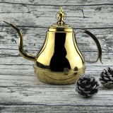 Max Gooseneck Coffee Kettle Stainless Steel Pour Over Tea Kettle 1.2L Silver