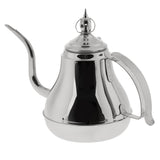 Max Gooseneck Coffee Kettle Stainless Steel Pour Over Tea Kettle 1.2L Silver