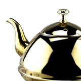 Max Stainless Steel Water Coffee Tea Kettle Teakettle Teapot 1.5L Golden