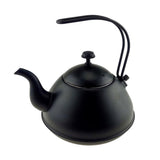 Max Stainless Steel Water Coffee Tea Kettle Teakettle Teapot 1.5L Black