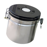 Max Stainless Steel Airtight Coffee Canister Storage Container Airtight Lid S