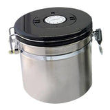 Max Stainless Steel Airtight Coffee Canister Storage Container Airtight Lid S