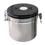 Max Stainless Steel Airtight Coffee Canister Storage Container Airtight Lid S