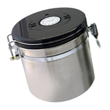 Max Stainless Steel Airtight Coffee Canister Storage Container Airtight Lid S