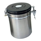 Max Stainless Steel Airtight Coffee Canister Storage Container Airtight Lid M