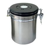 Max Stainless Steel Airtight Coffee Canister Storage Container Airtight Lid M
