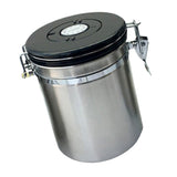 Max Stainless Steel Airtight Coffee Canister Storage Container Airtight Lid M