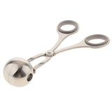 Max Stainless Steel Meatball Maker Meat Baller Fruit Scoop Scooper Tongs  S