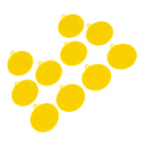 Max 10Pcs Silicone Scrubber Sponges Kitchen Scrub Brush Veggies Fruit yellow