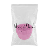Max Silicone Muffin Cup Round 7cm Cake Cup Small Cake Mould Rose Red
