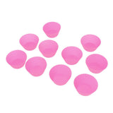 Max Silicone Muffin Cup Round 7cm Cake Cup Small Cake Mould Rose Red