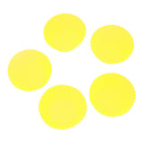 Max Silicone Muffin Cup Round 7cm Cake Cup Small Cake Mould Yelllow
