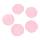 Max Silicone Muffin Cup Round 7cm Cake Cup Small Cake Mould Pink
