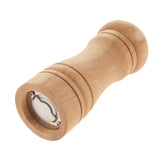 Max Manual Wood Pepper Salt Mill Grinder Herbs Spice Shaker Kitchen Tool 5 inch