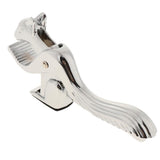 Maxbell  Squirrel Shaped Zinc Alloy Walnut Clip Nutcracker Nut Sheller Polished