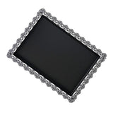 Max Fondant Cake Stand Fruit Plate Wedding Tool Display Tray for Party Black S